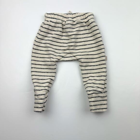 Childhoods Clothing Natural Stripe Crew Sweatshirt & Gusset Pants Set - Picture 4 of 13